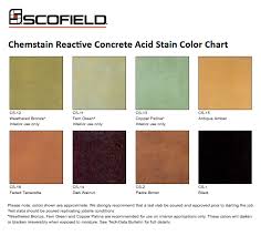 Color Charts Texas Stained Concrete Inc