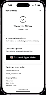 track your orders in wallet on iphone