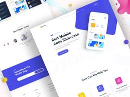 Download mobile app landing page for sketch free design resources. Imran Molla Projects App Landing Page Dribbble