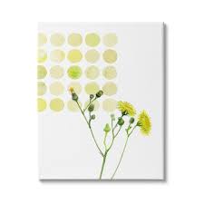 Dandelion Abstract Fl Painting
