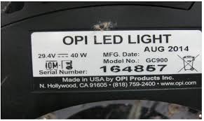 how to repair a dead opi led nail dryer