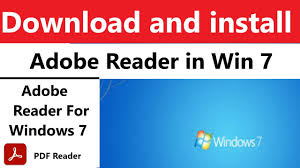 pdf reader for windows 7 for