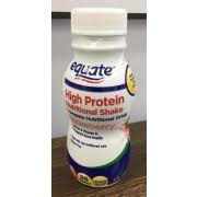 equate high protein nutritional shake