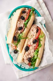 subway tuna salad sandwich