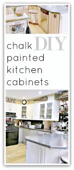 Refacing kitchen cabinets and am not sure if i should go with traditional painting of cabinets or try to chalk paint. Chalk Painted Kitchen Cabinets