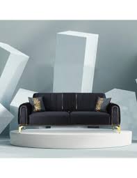 modern stainless steel sofa set for