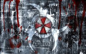 The emblem is a key item that can be found in resident evil. Hd Wallpaper Umbrella Corporation Logo Resident Evil Red Shape Close Up Wallpaper Flare