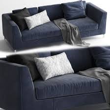 sofa ray b b italia 3d model for vray
