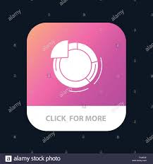 Graph Circle Pie Chart Mobile App Button Android And Ios