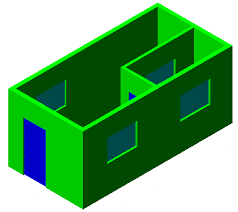 building in 3d autocad tutorial