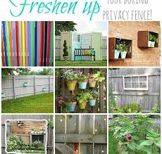 Freshen Up Your Privacy Fence Home