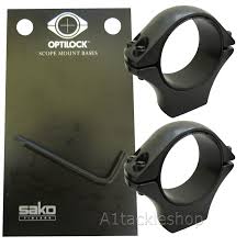 optilock 30mm um scope rings for