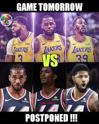 Sportsline's model is leaning under on the total, projecting the teams to combine for 210 points. Lakers Vs Clippers Game Tomorrow Pba And Nba Memes Facebook