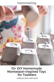 homemade montessori inspired toys