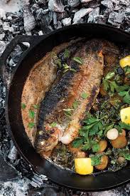 grilled whole trout leite s culinaria