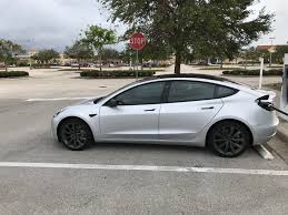 Tesla model 3 20 tst flow forged tesla wheel (set of 4). Beautiful Model 3 At The Fort Meyers Fl Supercharger Chrome Delete With The Dark Wheels Looked Great In Person Turns Out He Got It Done At The Same Place I Got My