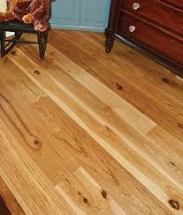 rustic hickory plank flooring