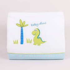 Blue Baby Dino Cot Bed Per Bale Set