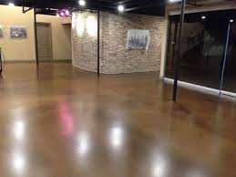 pros cons of stained concrete floors