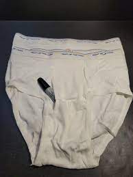 2 Pair Fruit of the Loom briefs Whitey Tighties Underwear Logo XL 42-44 FTL  | eBay