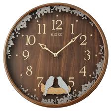 Seiko Bird Pendulum Wall Clock With