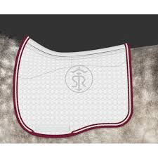 Mattes saddle fix system is an innovative concept that simply attaches the saddle pad to the saddle. Mattes Eurofit Dressage Saddle Cloth