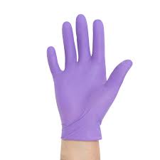 Purple Nitrile Exam Glove Halyard Health