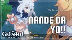 Paimon - NANDE DA YO!! (Windblume Festival) [Genshin Impact] - YouTube
