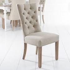 Order dining room benches online. Lancelot Curved Back Dining Chair Beige With Button Detailing Buy Online At Qd Stores