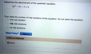 quadratic equation 2x2 7x