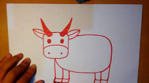Hướng dẫn vẽ con bò sữa đơn giản | DRAWING A DAIRY COW - YouTube