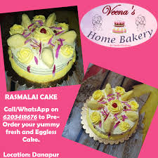 rasmalai cake for bakery packaging