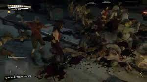 Dead rising 3 Female player ryona by Zombies - YouTube