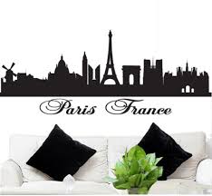 Fgd Paris France City Skyline Vinyl