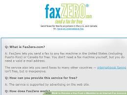 How To Receive A Fax From A Machine To An Internet Fax Account