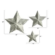 Farmhouse Stars Wall Decoration Set