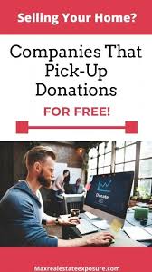 organizations that pick up donations