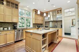 maple kitchen cabinets designs color