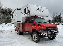 big red kodiak meets arctic fox truck