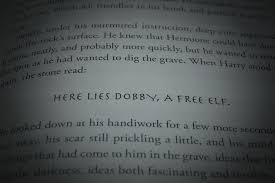 Malfoy also stupidly attempts to use the avada kedavra curse right out side of dumbeldore's office. Here Lies Dobby A Free Elf Harry Potter Pin Harry Potter Obsession Elf Tattoo