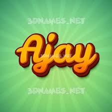 51 3d names for ajay