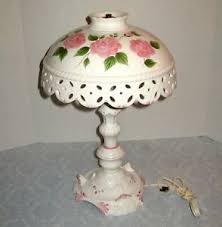 Shop for glass rose table lamps online at target. Vintage All Porcelain Capodimonte Rose Table Lamp W Shade Ebay