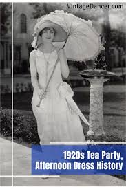 1920s day dress tea dress afternoon