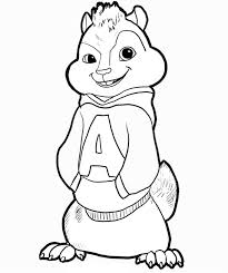 Chipmunks are the cutest most adorable little rodents there ever were. Alvin And The Chipmunks Coloring Pages