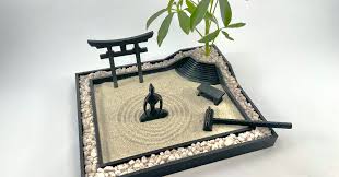 Zen Garden With Planter Accessories