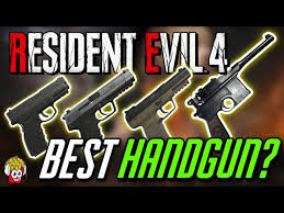 best handgun resident evil 4 remake