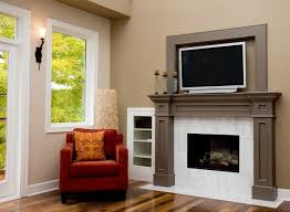 Fireplace And Television