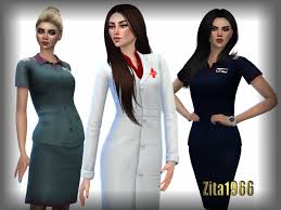 the sims resource nurse and doctor