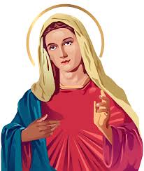 mother mary clip art - Clip Art Library