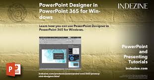 powerpoint designer in powerpoint 365
